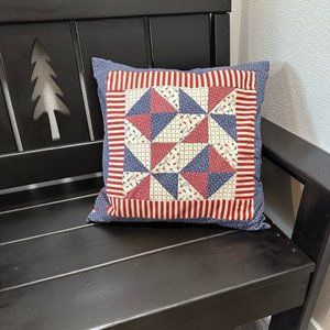 Americana throw / accent pillow